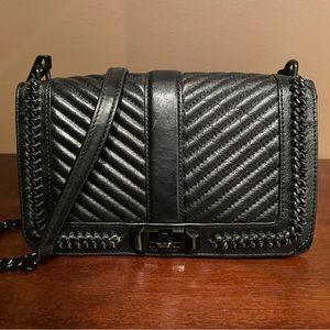 Rebecca Minkoff
Chevron Quilted Leather Large Love Crossbody Bag